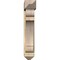 Ekena Millwork Olympic Arts and Crafts Rough Sawn Bracket w/ Offset Brace, Douglas Fir, 8"W x 32"D x 44"H BKT0806X32X44OLY03RDF - alternate 2